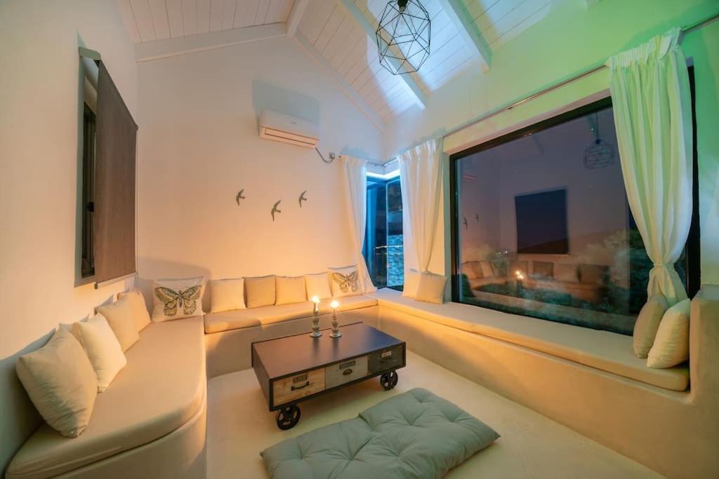 Villa Elisabeth Sea View Private Pool Fiskardo Kefalonia Katsarata Екстер'єр фото