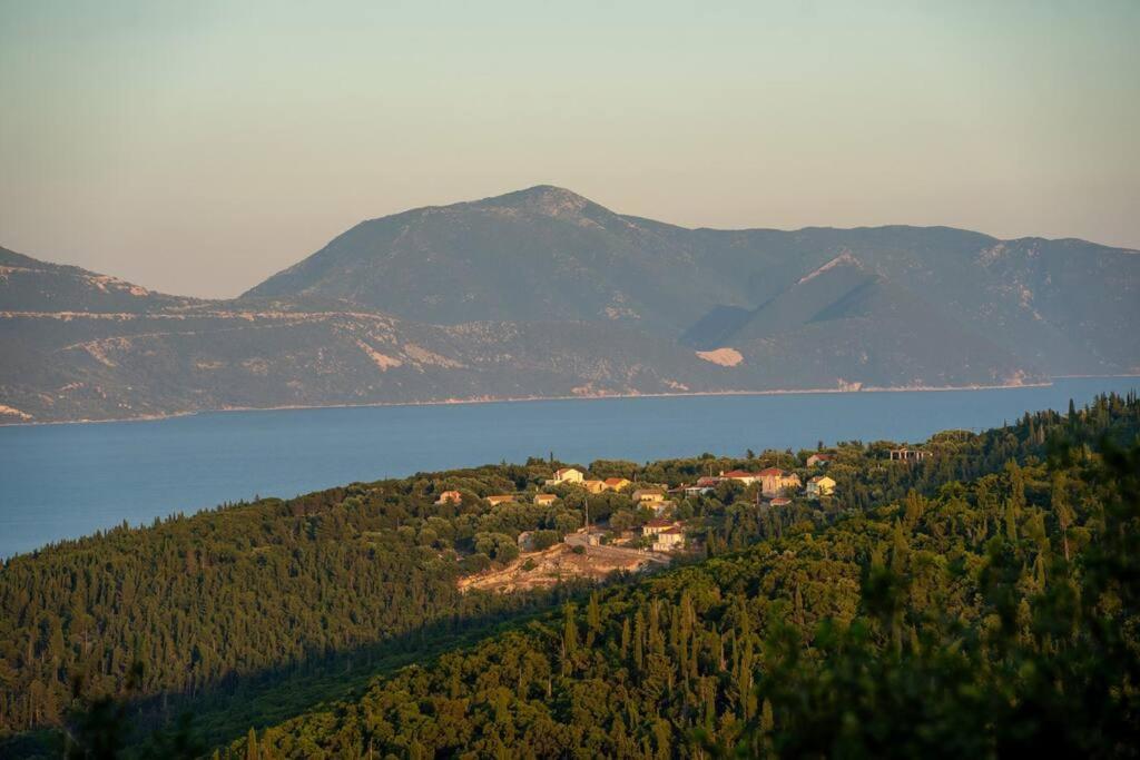 Villa Elisabeth Sea View Private Pool Fiskardo Kefalonia Katsarata Екстер'єр фото
