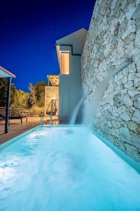 Villa Elisabeth Sea View Private Pool Fiskardo Kefalonia Katsarata Екстер'єр фото