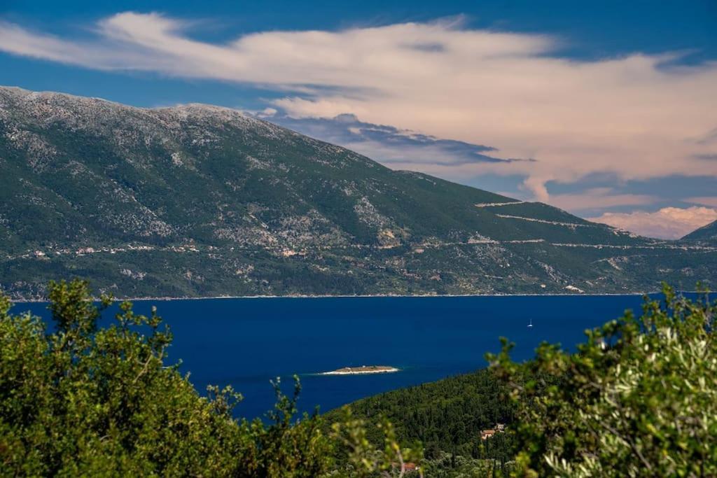 Villa Elisabeth Sea View Private Pool Fiskardo Kefalonia Katsarata Екстер'єр фото