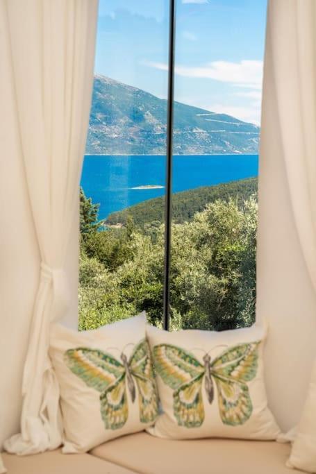 Villa Elisabeth Sea View Private Pool Fiskardo Kefalonia Katsarata Екстер'єр фото