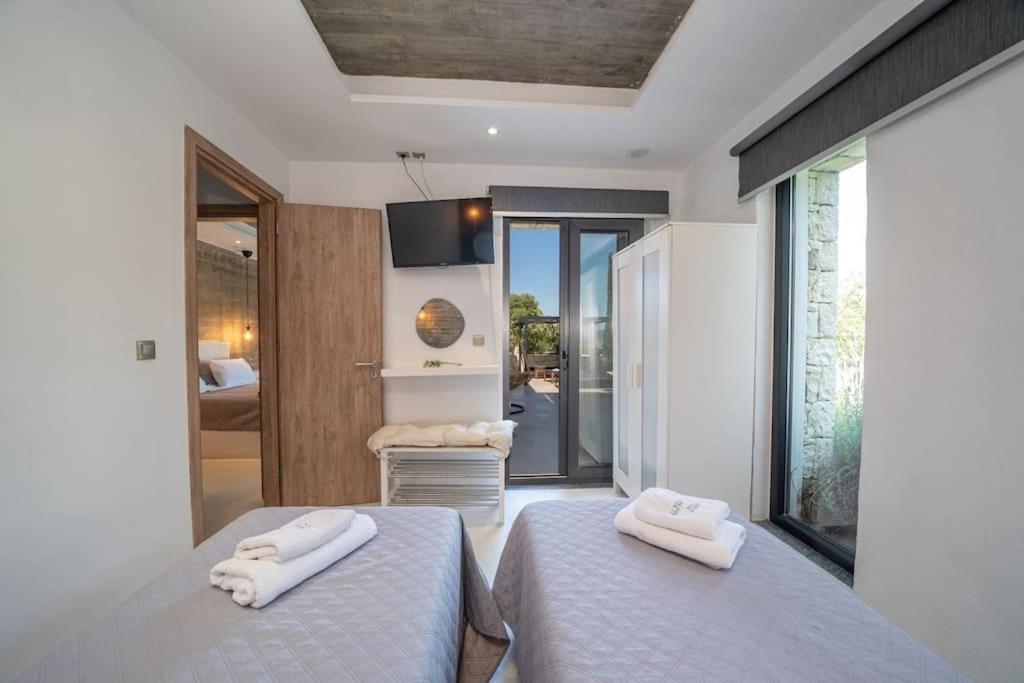 Villa Elisabeth Sea View Private Pool Fiskardo Kefalonia Katsarata Екстер'єр фото