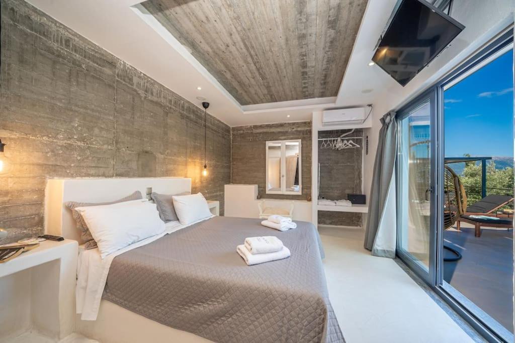 Villa Elisabeth Sea View Private Pool Fiskardo Kefalonia Katsarata Екстер'єр фото