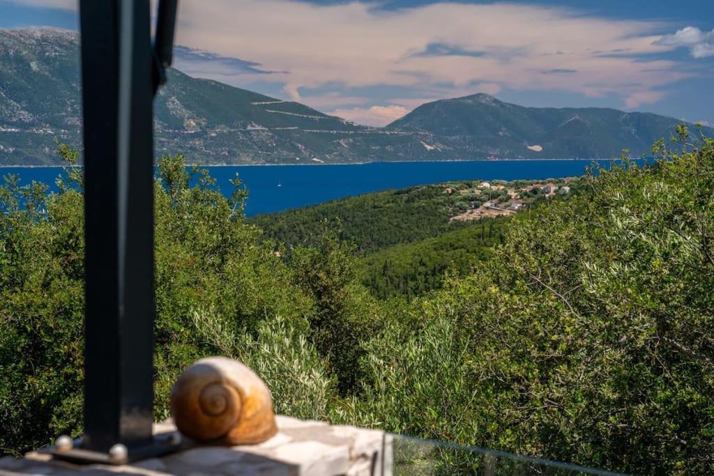 Villa Elisabeth Sea View Private Pool Fiskardo Kefalonia Katsarata Екстер'єр фото